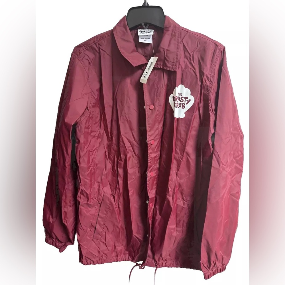 Sponge Bob Square Pants The Krusty Krab Pizza Wind Breaker Medium